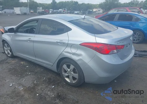 2013 Hyundai Elantra Gls from USA, damaged, VIN 5NPDH4AE9DH380587